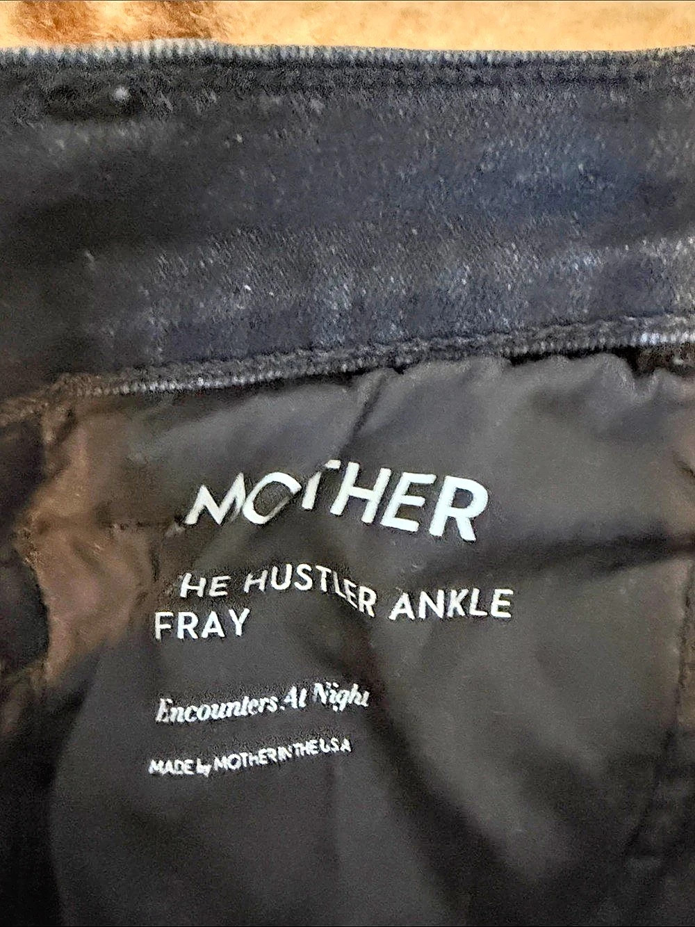 Mother The Hustler Ankle Fray Frayed Hem Jeans Waist 27 - Picture 5 of 5